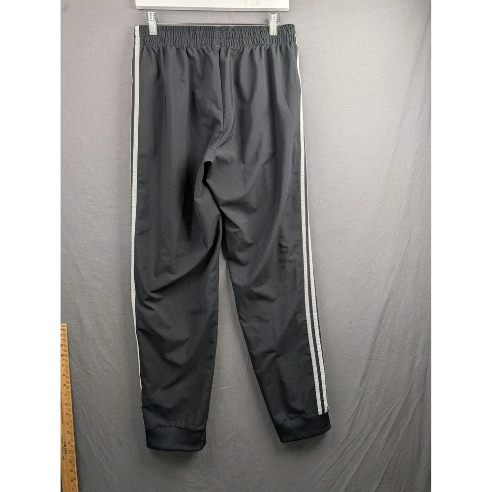 Adidas Mens Primegreen 3-Stripe Woven Track Pants Black  Size M‎